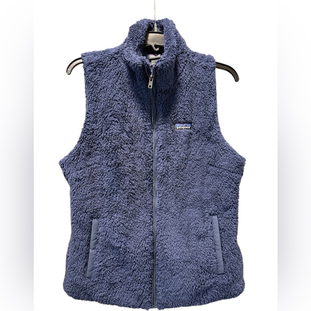 Patagonia Los Gatos Sherpa Blue Vest